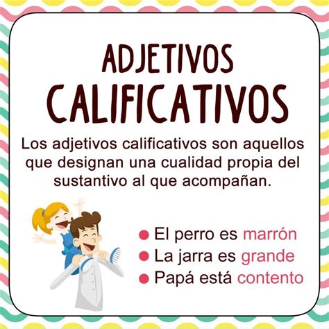 70 Ejemplos De Adjetivos Calificativos Oraciones Paraniñ