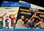 Lp Record Collection of ABBA Editorial Stock Image - Image of contest ...