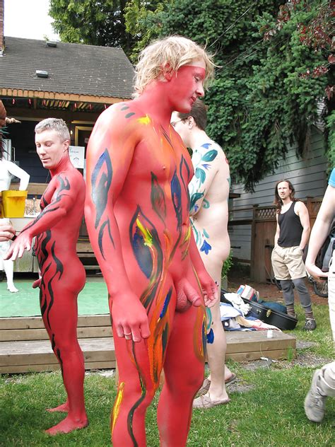 Cosplay Nude Body Art