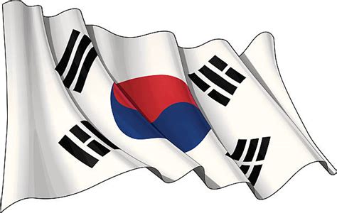 Best South Korea Flag Illustrations Royalty Free Vector Graphics