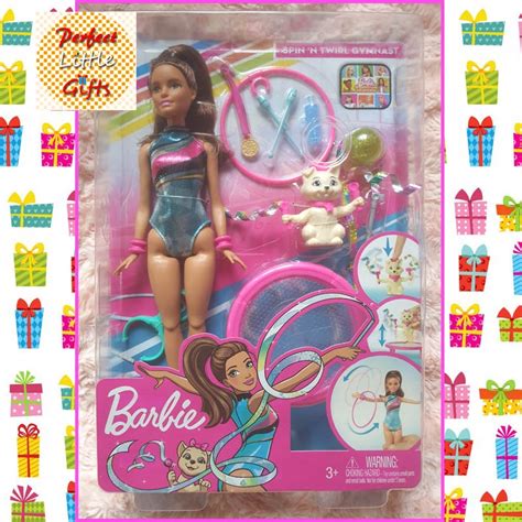 Jual Barbie Dreamhouse Adventure Spin N Twirl Gymnast Shopee Indonesia