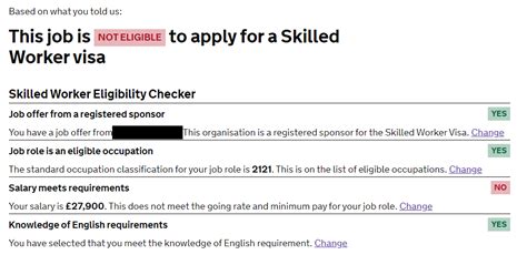 How The Uks New Skilled Worker Visa Eligibility Calculator Works