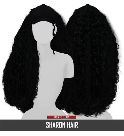 Sharon Hair Sims 4 Sims Cc Sims 4 Black Hair