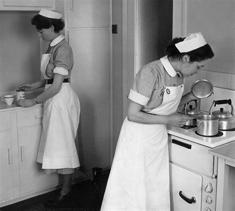 Nurses Tea Making In The 1960s Nurses Uniforms And Ladies Workwear Flickr