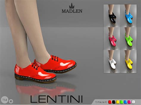Mj95s Madlen Lentini Shoes Sims Sims 4 Contenu Personnalisé Chaussure