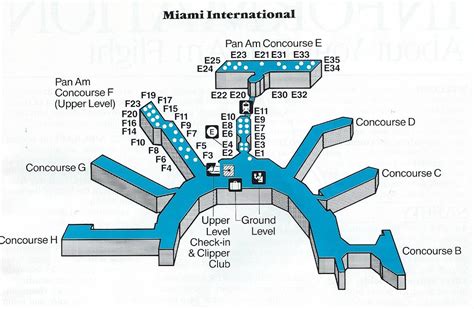 Pan Am Mia Diagram 1991 Pan Am Diagram Of Miami Internati Flickr