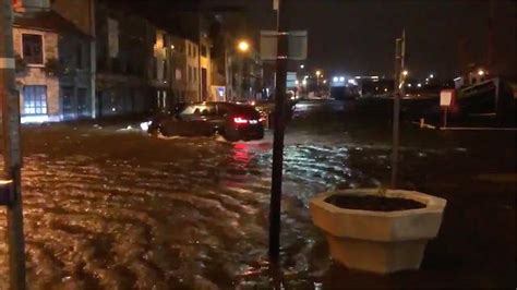 flooding in galway as storm eleanor hits the west coast