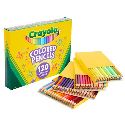 Colored Pencils Kids Colorful Pencils Crayon Pastel Cute On