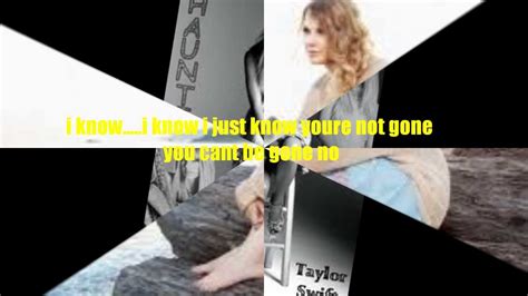 Haunted Taylor Swift Lyrics Youtube