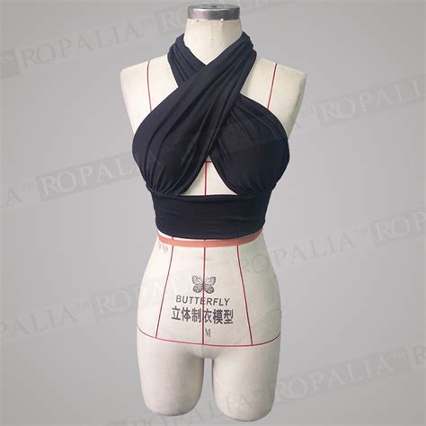 new fashion women cross wrap bra halter top sexy lady black backless criss cross crop tank tops