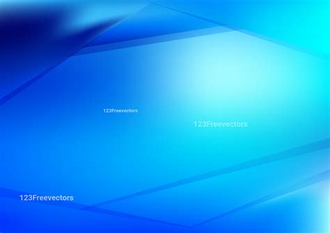 Abstract Bright Blue Background Template