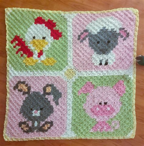 C2c Crochet Patterns Finished This C2c Baby Blanket Crochet