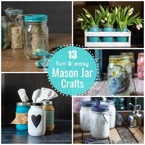 13 Mason Jar Crafts Easy And Fun Ideas To Make Today