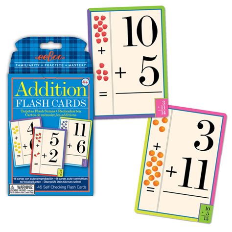 Practice your math facts with these flashcards. Flash Cards Addition for Children