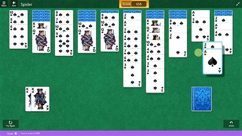 Microsoft Solitaire Collection Spider August 14 2017 Youtube
