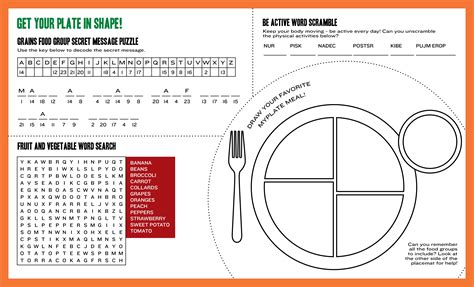 Healthy food choices can be fresh, frozen, canned or dried. Choose My Plate Printable Worksheets | Printable Worksheets
