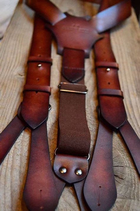 Risultati Immagini Per Leather Braces Bretels Herenmode Mannen