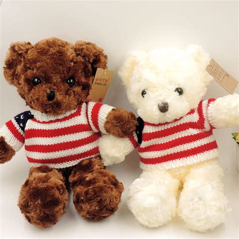35cm Cute Fluffy Teddy Bears Plush Stuffed Animals Soft