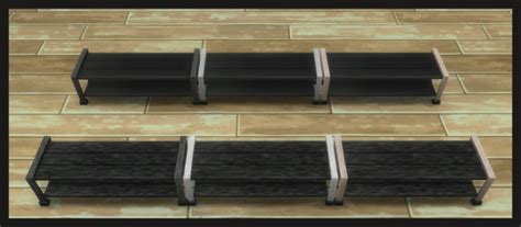 Empty Shoe Rack With Slots By Simmiller At Mod The Sims Sims 4 Updates