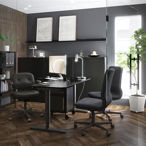 AlefjÄll Office Chair Glose Black Ikea