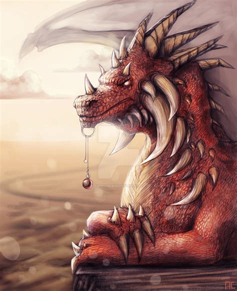 Red Dragon By Vladgradobyk On Deviantart