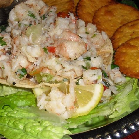 This ceviche combines fresh fish, lime juice, and chili for an easy ceviche appetizer. Shrimp Ceviche From Panama