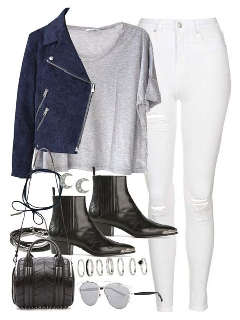 Outfit With White Jeans By Ferned Liked On Polyvore Featuring Topshop