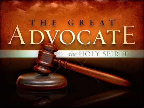Sharefaith Media Holy Spirit Great Advocate Sermon Powerpoint
