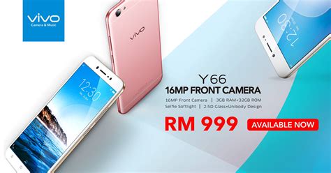 Malay language / bahasa malaysia. Vivo Y66 launched in Malaysia with RM 999 price tag
