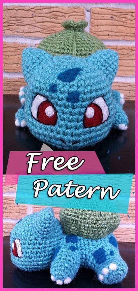 Baby Bulbasaur Amigurumi Pokémon Crochet Free Pattern Yarn Of Crochet