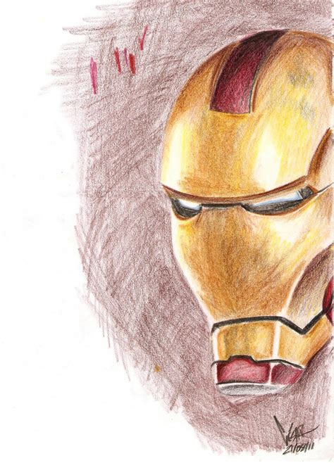 Iron Man Sketch By Csrmartins On Deviantart