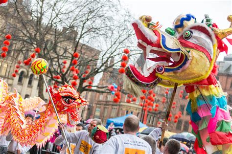 Chinese New Year Parade With Dragon Bathroom Cabinets Ideas