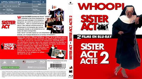 Jaquette Dvd De Sister Act 1 Et 2 Blu Ray Custom Cinéma Passion