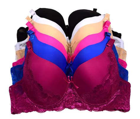 Women Bras 6 Pack Of Bra B Cup C Cup D Cup Dd Cup Size 34d 6341