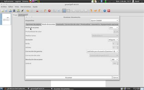 El Rincon Del Cañon Editar texto escaneado en Ubuntu 10 10 Usando