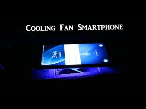 Diy Smartphone Cooler Tutorial How To Make A Cooling Fan Smart Phone