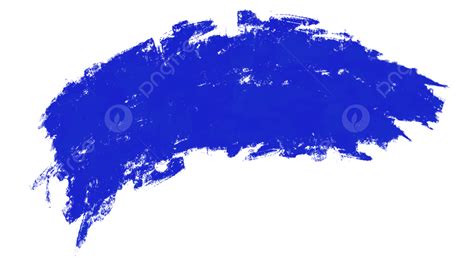 Elemento De Trazo De Pincel Azul Png Cepillo Azul Trazo De Pincel