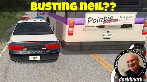 Beamng Drive Police Chase This Is Not Wreckfest Busting Neilogical