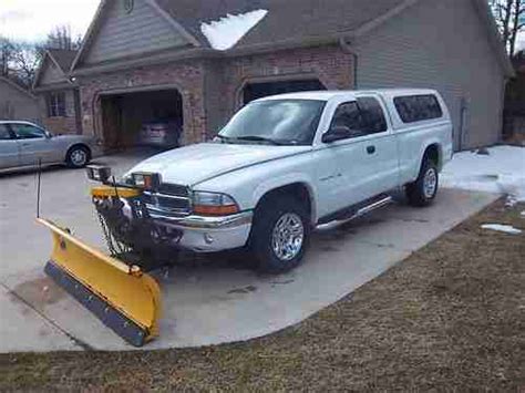 Buy Used 2001 Dodge Dakota Club Cab 4x4 Snow Plow In Elkhart Indiana