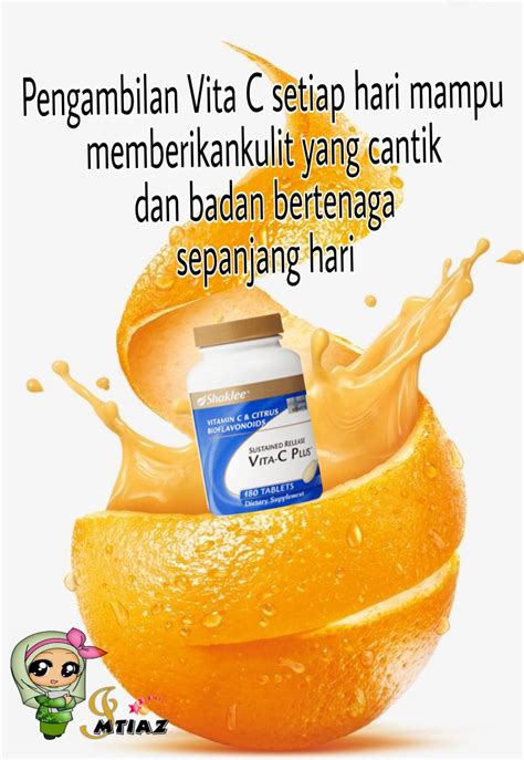 Keistimewaan Supplement Sustained Release Vitamin C Shaklee Yang Wajib Kita Ketahui