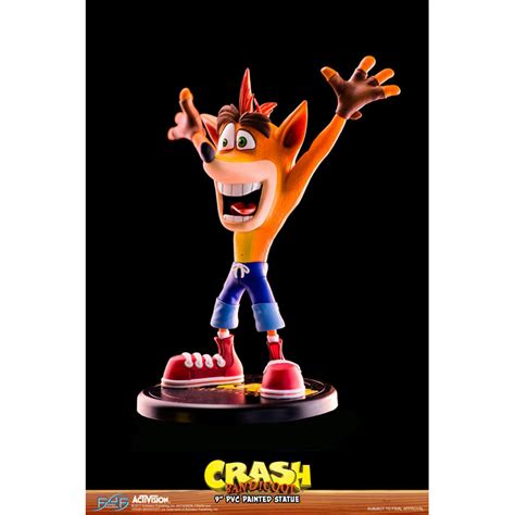 Crash Bandicoot Crash Bandicoot 9 Inch 23cm Pvc Statue