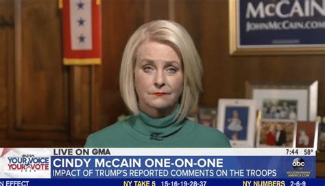 Cindy Mccain Left Speechless When Confronted By Trump Tweet