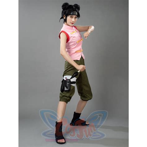 Naruto Tenten 1st Cosplay Costume E001 Ph