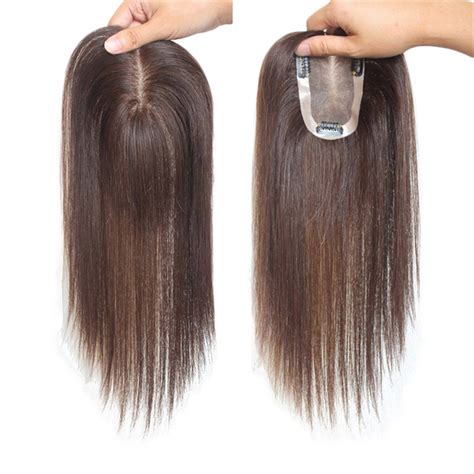 Human Hair Toppers For Thinning Hair 3 X 47 Mono Hand