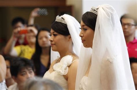 taiwan holds first same sex buddhist wedding · thejournal ie