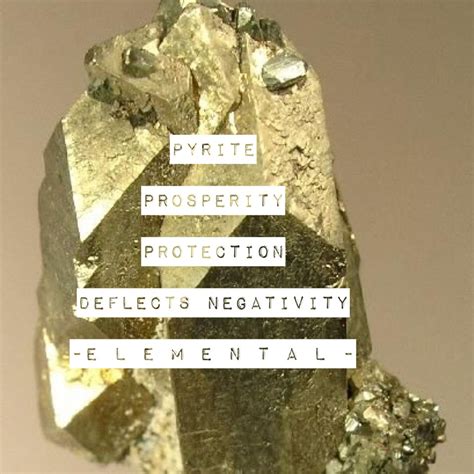 Pyrite Otherwise Known As Fools Gold Promotes Prosperity Pyrite