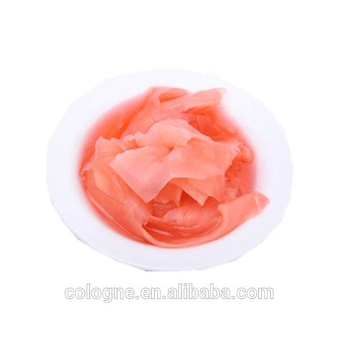 White And Pink Sweet Pickled Gingerginger Sliceginger Flake For Japanese Sushichina Price