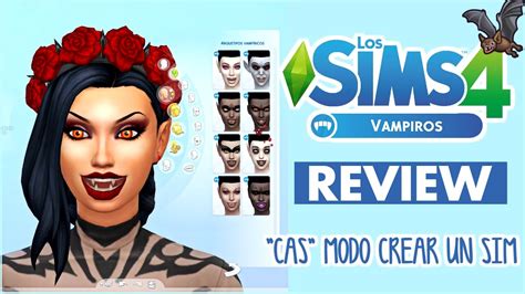 Los Sims 4 Vampiros Review Cas Youtube