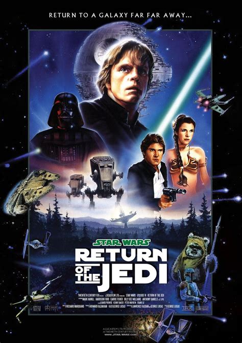 Star Wars Return Of The Jedi Carteles De Cine Carteles De