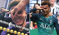 Dele Alli raises the stakes in viral hand celebration with double ...